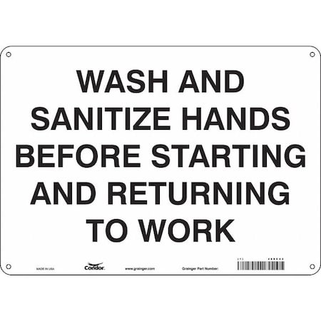 Condor Safety Sign 469C42 - product photo 1
