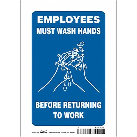 Condor Safety Sign 469C49 - product photo 1