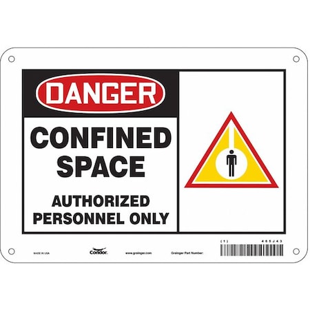 Condor Safety Sign 465J43 - product photo 1