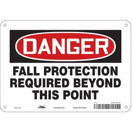 Condor Safety Sign 465A24 - product photo 1