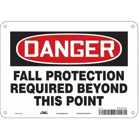 Condor Safety Sign 465A26 - product photo 1