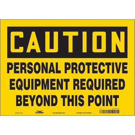 Condor Safety Sign 466P38 - product photo 1