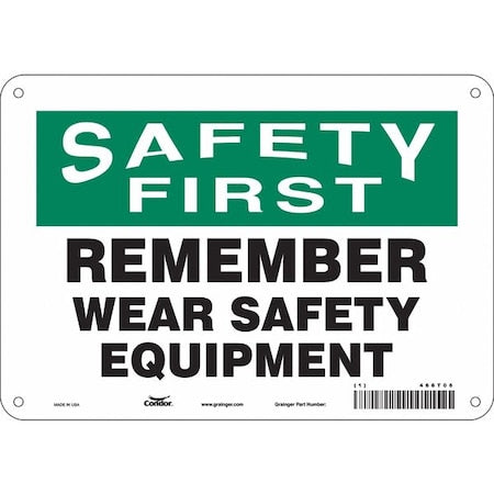 Condor Safety Sign 466T06 - product photo 1