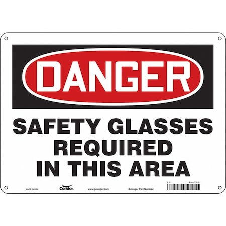 Condor Safety Sign 466Y85 - product photo 1
