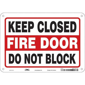 Condor Safety Sign 467U72 - product photo 1