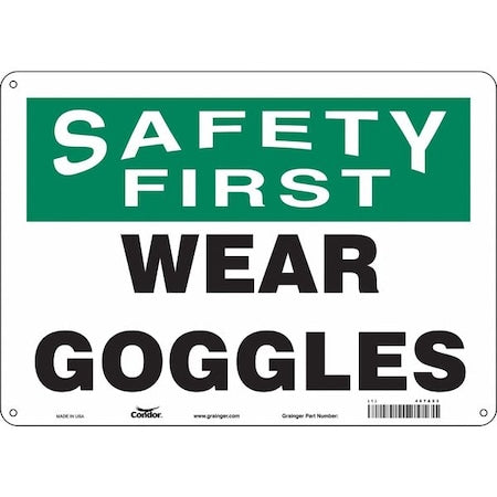 Condor Safety Sign 467A53 - product photo 1
