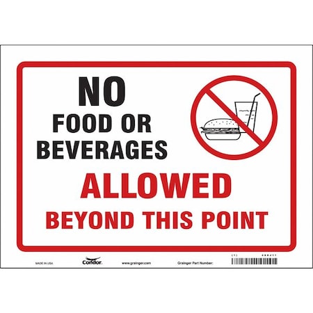 Condor Safety Sign 468J11 - product photo 1