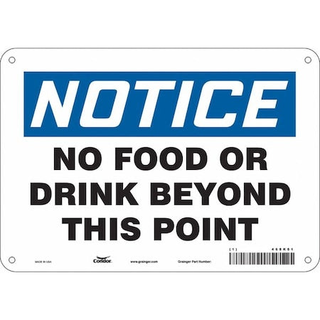 Condor Safety Sign 468K61 - product photo 1