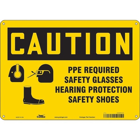 Condor Safety Sign 468P43 - product photo 1