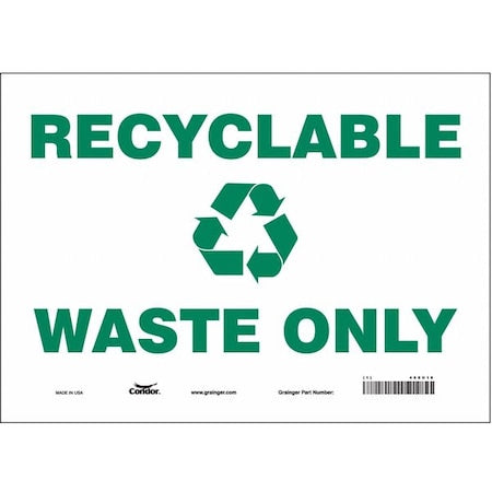 Condor Safety Sign 468U18 - product photo 1