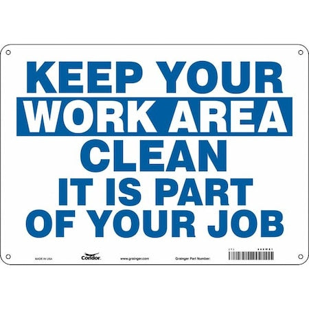 Condor Safety Sign 468W81 - product photo 1