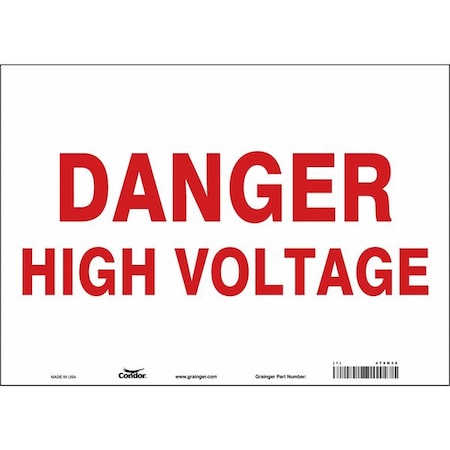 Condor Safety Sign 479N36 - product photo 1