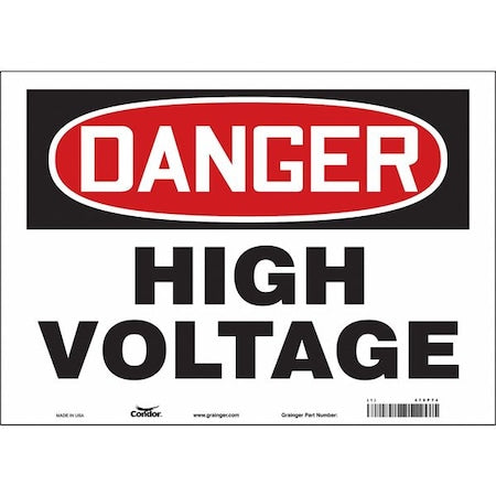 Condor Safety Sign 479P74 - product photo 1