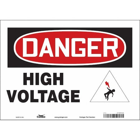 Condor Safety Sign 479P40 - product photo 1