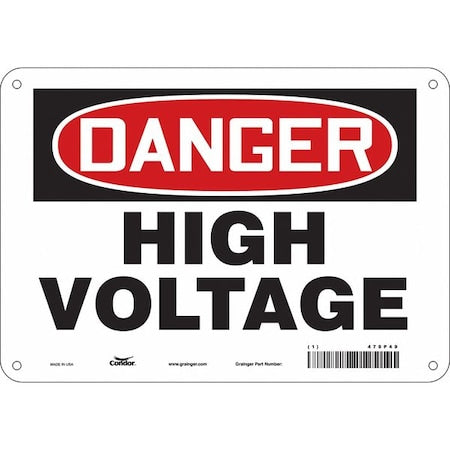 Condor Safety Sign 479P49 - product photo 1