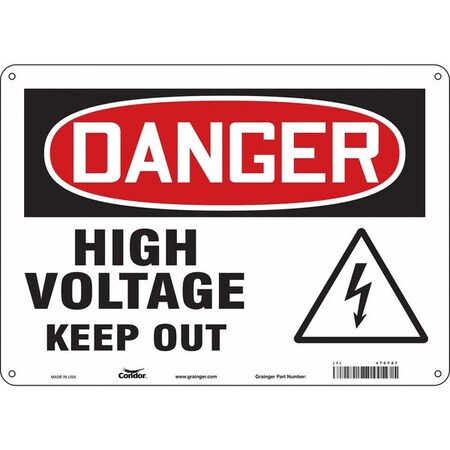 Condor Safety Sign 479T87 - product photo 1