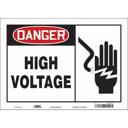 Condor Safety Sign 479W73 - product photo 1