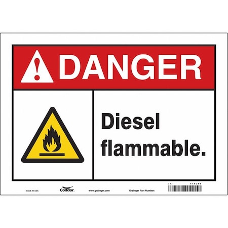 Condor Safety Sign 470L08 - product photo 1