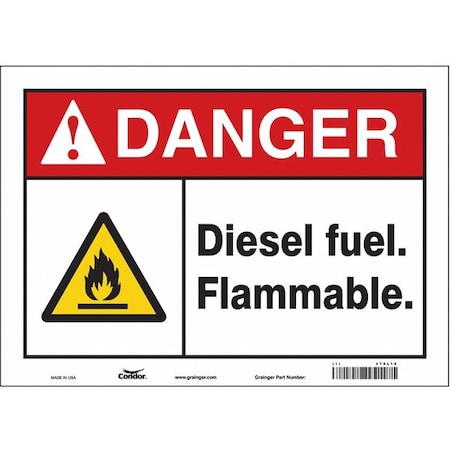 Condor Safety Sign 470L16 - product photo 1