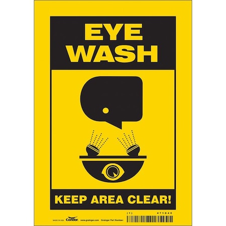 Condor Safety Sign 471D46 - product photo 1