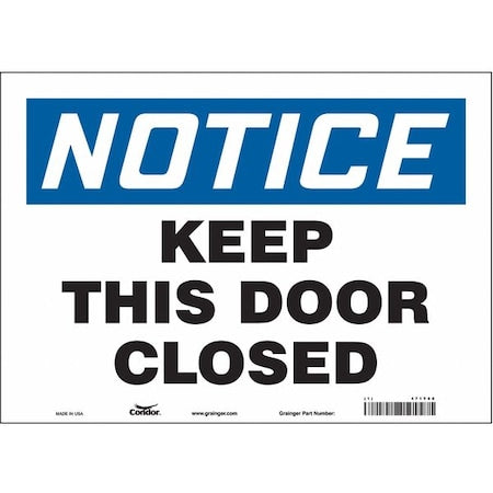 Condor Safety Sign 471Y60 - product photo 1