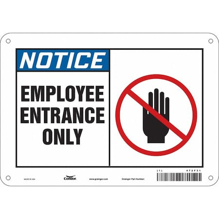 Condor Safety Sign 472F31 - product photo 1