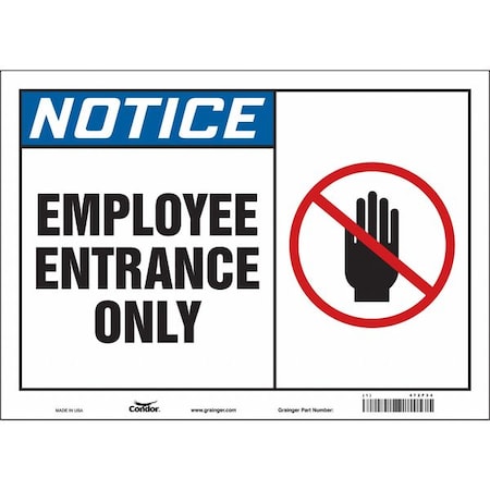 Condor Safety Sign 472F34 - product photo 1