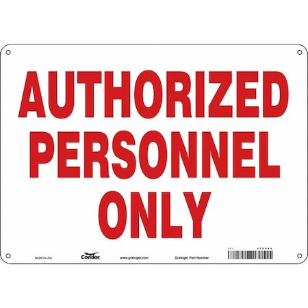 Condor Safety Sign 472G84 - product photo 1