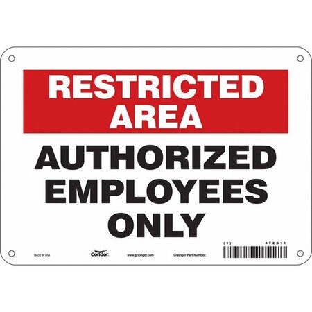 Condor Safety Sign 472G11 - product photo 1