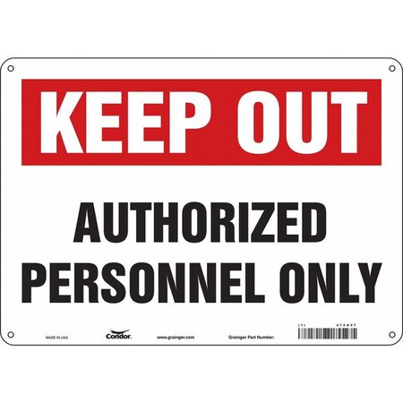 Condor Safety Sign 472H57 - product photo 1