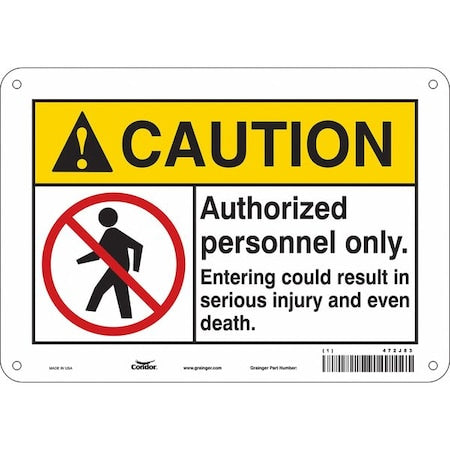 Condor Safety Sign 472J83 - product photo 1