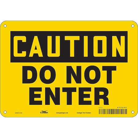 Condor Safety Sign 472J90 - product photo 1