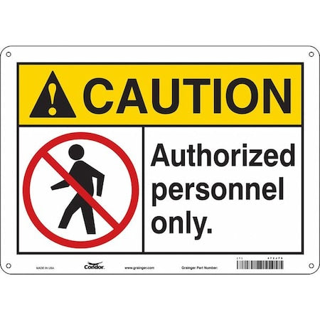 Condor Safety Sign 472J78 - product photo 1