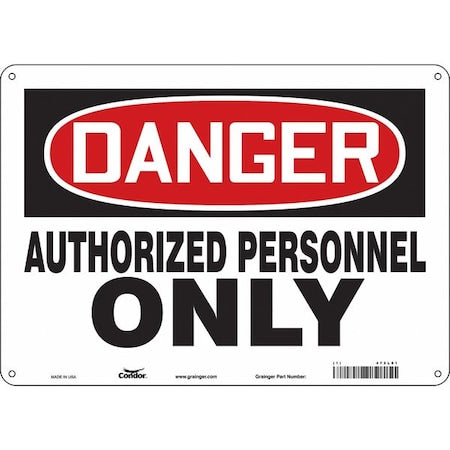 Condor Safety Sign 472L91 - product photo 1