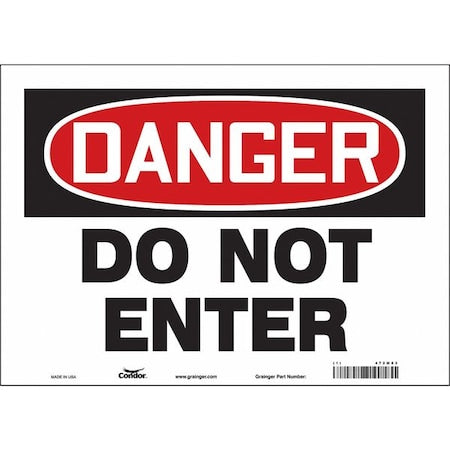 Condor Safety Sign 472M83 - product photo 1