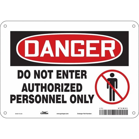 Condor Safety Sign 472N03 - product photo 1