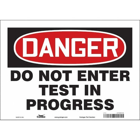 Condor Safety Sign 472N32 - product photo 1