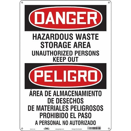 Condor Safety Sign 472P92 - product photo 1