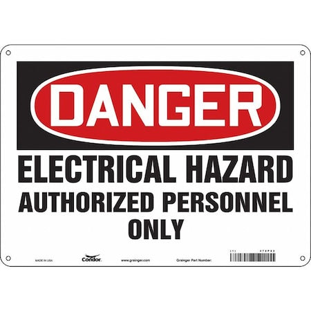 Condor Safety Sign 472P22 - product photo 1