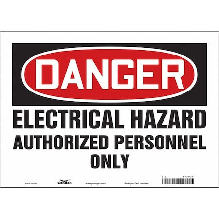 Condor Safety Sign 472P30 - product photo 1