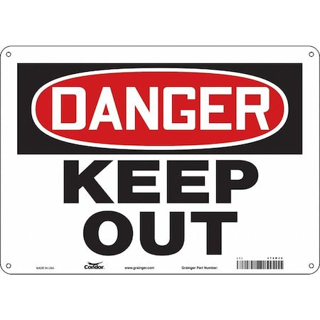 Condor Safety Sign 472R30 - product photo 1