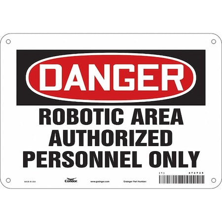Condor Safety Sign 472T28 - product photo 1