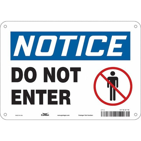 Condor Safety Sign 472U78 - product photo 1