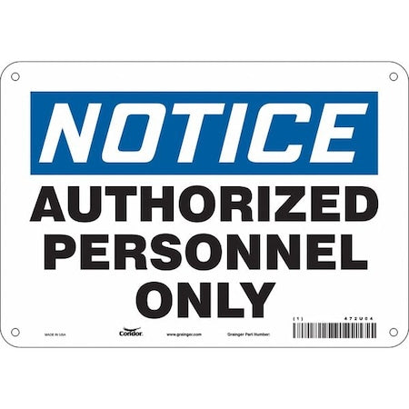 Condor Safety Sign 472U04 - product photo 1