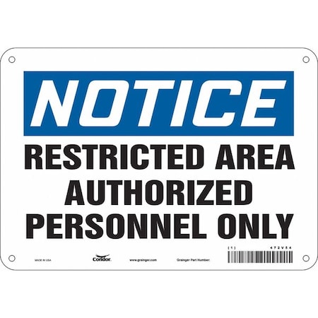 Condor Safety Sign 472V54 - product photo 1