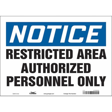 Condor Safety Sign 472V58 - product photo 1