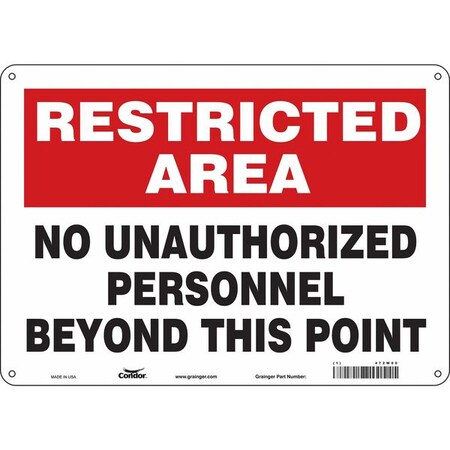 Condor Safety Sign 472W90 - product photo 1