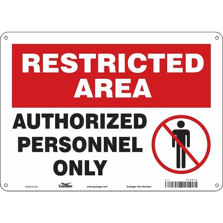 Condor Safety Sign 472W15 - product photo 1