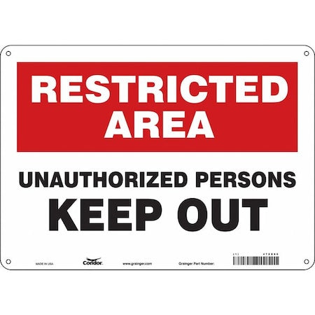 Condor Safety Sign 472X90 - product photo 1