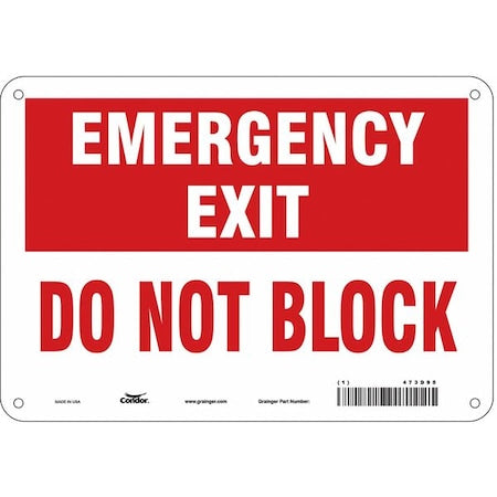 Condor Safety Sign 473D95 - product photo 1